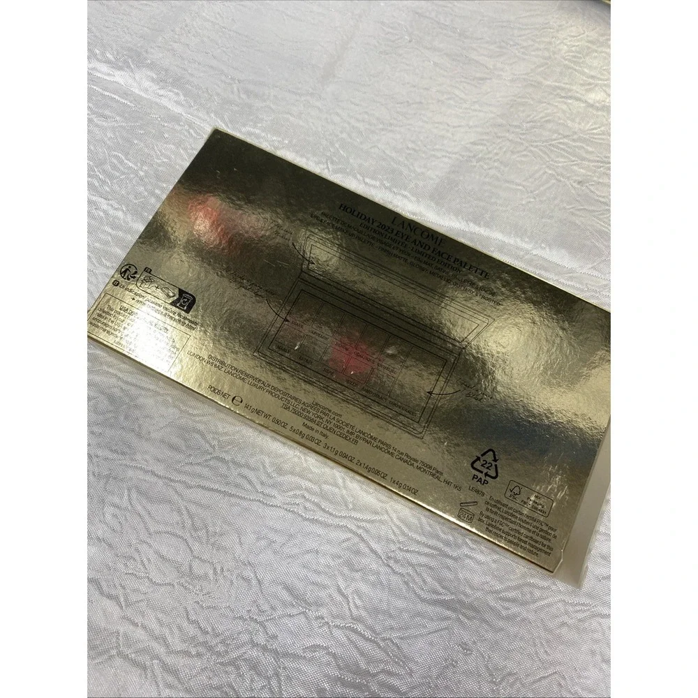 Lancôme‎ Holiday 2023 Eye & Face Palette Matte/Glossy/Metallic/Glittery/Frosted